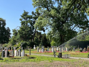 Affoltern Mezarlığı (Affoltern Mezarlığı) veya Cimetiere Affoltern Oder Friedhof Affoltern - Zürih veya Zuerich, İsviçre (Schweiz)