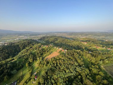 Hırvat Zagorje - Hırvatistan (Panoramski, Balonom iznad Hrvatskog Zagorja - Hrvatska)