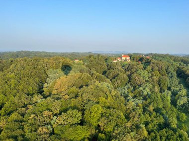 Hırvat Zagorje - Hırvatistan (Panoramski, Balonom iznad Hrvatskog Zagorja - Hrvatska)