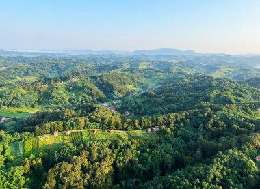 Hırvat Zagorje - Hırvatistan (Panoramski, Balonom iznad Hrvatskog Zagorja - Hrvatska)