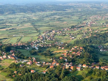 Hırvat Zagorje - Hırvatistan (Panoramski, Balonom iznad Hrvatskog Zagorja - Hrvatska)