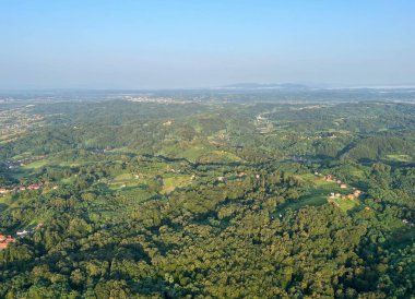 Hırvat Zagorje - Hırvatistan (Panoramski, Balonom iznad Hrvatskog Zagorja - Hrvatska)