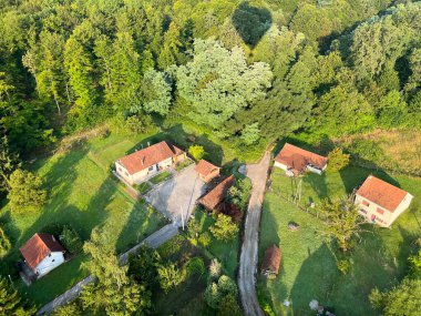 Hırvat Zagorje - Hırvatistan (Panoramski, Balonom iznad Hrvatskog Zagorja - Hrvatska)