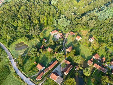 Hırvat Zagorje - Hırvatistan (Panoramski, Balonom iznad Hrvatskog Zagorja - Hrvatska)