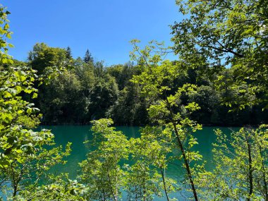 Plitvice Lakes Ulusal Parkı (UNESCO) - Plitvica, Hırvatistan veya Slikoviti krajobrazi i prekrasni motivi iz nacionalnog parka Plitvicka jezera - Plitvice, Hrvatska