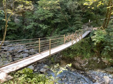 Tolmin Gorges (Triglav Ulusal Parkı, Slovenya) - Tolminer Klammen (Nationalpark Triglav, Slowenien) - Tolminska korita (Triglavski narodni parkı, Slovenya)