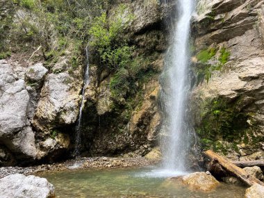 Beri Waterfall (Triglav Ulusal Parkı, Slovenya) - Beri Wasserfall (Triglav-Nationalpark, Slowenien) - Slapova Beri ali Beri in soteska Godice (Triglavski narodni park, Slovenija)