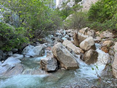 Torrential stream Mala Paklenica, Seline (Paklenica Ulusal Parkı, Hırvatistan) - Wildbach Mala Paklenica, Seline (Nationalpark, Kroatien) - Bujicni potok Mala Paklenica, Seline (Nacionalni parkı Paklenica, Hrvatska)