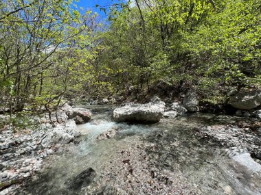 Torrential stream Mala Paklenica, Seline (Paklenica Ulusal Parkı, Hırvatistan) - Wildbach Mala Paklenica, Seline (Nationalpark, Kroatien) - Bujicni potok Mala Paklenica, Seline (Nacionalni parkı Paklenica, Hrvatska)