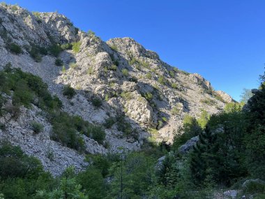 Mala Paklenica Kanyonu, Seline (Paklenica Ulusal Parkı, Hırvatistan) - Die Schlucht von Mala Paklenica, Seline (Nationalpark, Kroatien) - Kanjon Erkek Paklenice (Nacionalni parkı Paklenica, Hrvatska)