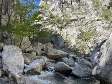 Mala Paklenica Kanyonu, Seline (Paklenica Ulusal Parkı, Hırvatistan) - Die Schlucht von Mala Paklenica, Seline (Nationalpark, Kroatien) - Kanjon Erkek Paklenice (Nacionalni parkı Paklenica, Hrvatska)