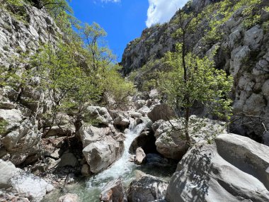 Mala Paklenica Kanyonu, Seline (Paklenica Ulusal Parkı, Hırvatistan) - Die Schlucht von Mala Paklenica, Seline (Nationalpark, Kroatien) - Kanjon Erkek Paklenice (Nacionalni parkı Paklenica, Hrvatska)