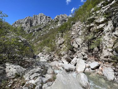 Mala Paklenica Kanyonu, Seline (Paklenica Ulusal Parkı, Hırvatistan) - Die Schlucht von Mala Paklenica, Seline (Nationalpark, Kroatien) - Kanjon Erkek Paklenice (Nacionalni parkı Paklenica, Hrvatska)