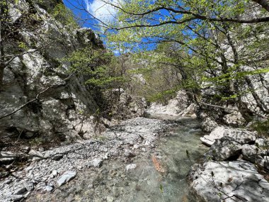 Mala Paklenica Kanyonu, Seline (Paklenica Ulusal Parkı, Hırvatistan) - Die Schlucht von Mala Paklenica, Seline (Nationalpark, Kroatien) - Kanjon Erkek Paklenice (Nacionalni parkı Paklenica, Hrvatska)