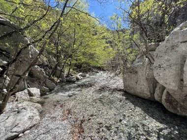 Mala Paklenica Kanyonu, Seline (Paklenica Ulusal Parkı, Hırvatistan) - Die Schlucht von Mala Paklenica, Seline (Nationalpark, Kroatien) - Kanjon Erkek Paklenice (Nacionalni parkı Paklenica, Hrvatska)