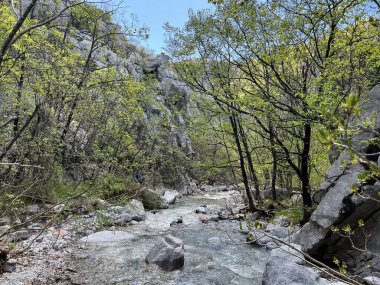 Mala Paklenica Kanyonu, Seline (Paklenica Ulusal Parkı, Hırvatistan) - Die Schlucht von Mala Paklenica, Seline (Nationalpark, Kroatien) - Kanjon Erkek Paklenice (Nacionalni parkı Paklenica, Hrvatska)
