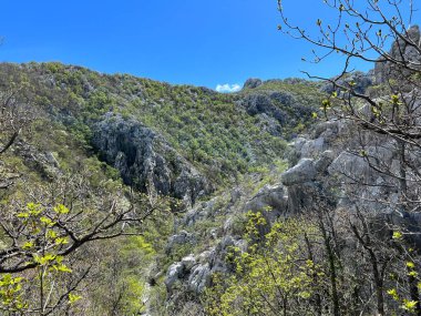 Mala Paklenica Kanyonu, Seline (Paklenica Ulusal Parkı, Hırvatistan) - Die Schlucht von Mala Paklenica, Seline (Nationalpark, Kroatien) - Kanjon Erkek Paklenice (Nacionalni parkı Paklenica, Hrvatska)