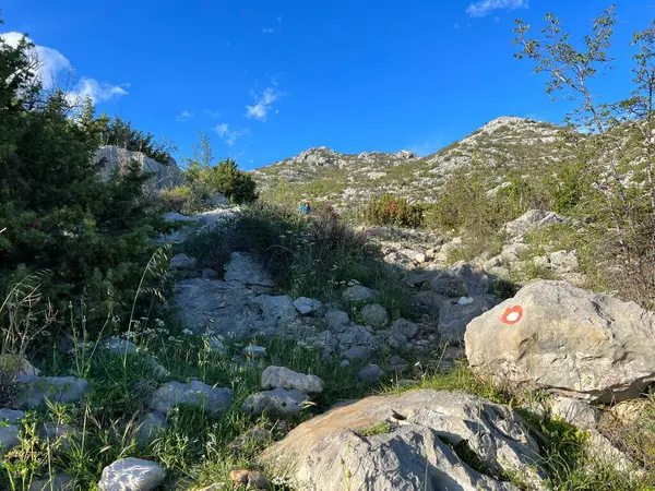 Velebit ve Pakistan Ulusal Parkı 'nda (Starigrad, Hırvatistan) dağcılık yolları - Bergsteigerwege auf dem Velebit und im Nationalpark Paklenica (Starigrad, Kroatien) - Planinarske staze na Velebitu u u nacionalnom parku Paklenica (Hrvatska)