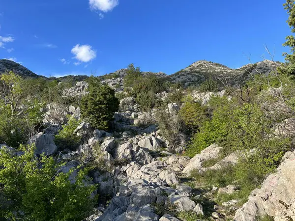 Velebit ve Pakistan Ulusal Parkı 'nda (Starigrad, Hırvatistan) dağcılık yolları - Bergsteigerwege auf dem Velebit und im Nationalpark Paklenica (Starigrad, Kroatien) - Planinarske staze na Velebitu u u nacionalnom parku Paklenica (Hrvatska)