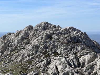 Güney Velebit, Jasenice (Velebit Doğa Parkı, Hırvatistan) - Kalksteinfelsen im suedlichen Velebit (Naturpark Velebit, Kroatien) - Vapnenacke stijene na juznom Velebitu (Hrvatska)