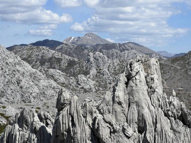 Güney Velebit, Jasenice (Velebit Doğa Parkı, Hırvatistan) - Kalksteinfelsen im suedlichen Velebit (Naturpark Velebit, Kroatien) - Vapnenacke stijene na juznom Velebitu (Hrvatska)