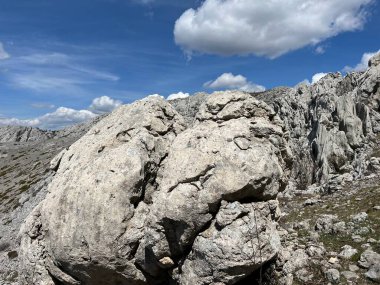 Güney Velebit, Jasenice (Velebit Doğa Parkı, Hırvatistan) - Kalksteinfelsen im suedlichen Velebit (Naturpark Velebit, Kroatien) - Vapnenacke stijene na juznom Velebitu (Hrvatska)