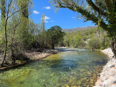 Zrmanja Nehri 'nin üst tabakası ve kaynağından hemen sonra (Velebit Doğa Parkı, Hırvatistan) - der Oberlauf des Flusses Zrmanja und unmittelbar nach der Quelle (Naturpark Velebit, Kroatien) - Gornji tok rijeke Zrmanje nakon izvora (Hrvatska)