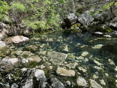 Zrmanja (Velebit Doğa Parkı, Hırvatistan) - die Quelle des Flusses Zrmanja (Naturpark Velebit, Kroatien) - Izvor Zrmanje ili Vrelo Zrmanje (Park prirode Velebit, Hrvatska)