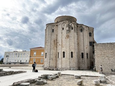 St. Donatus Kilisesi veya St. Donatus Kilisesi (Zadar, Hırvatistan) - Kirche des Heiligen Donat, Donatuskirche in Zadar oder Kirche Sv. Donat (Kroatien) - Crkva svetog Donata u Zadru (Zadar, Hrvatska)