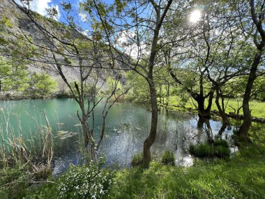 Krupa Nehri, Zrmanja 'nın sağ kolu (Velebit Doğa Parkı, Hırvatistan) - Fluss Krupa, rechter Nebenfluss der Zrmanja (Naturpark Velebit, Kroatien) - Rijeka Krupa, desna pritoka Zrmanje (Park pritoka Velebit, Hrvatska)