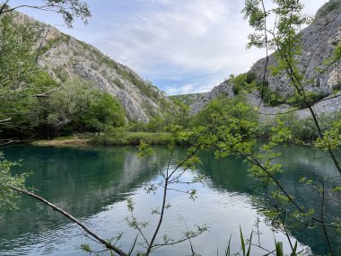 Krupa Nehri, Zrmanja 'nın sağ kolu (Velebit Doğa Parkı, Hırvatistan) - Fluss Krupa, rechter Nebenfluss der Zrmanja (Naturpark Velebit, Kroatien) - Rijeka Krupa, desna pritoka Zrmanje, Golubiç (Park prirode Velebit, Hrvatska, Hrvatska)