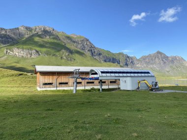 Erzegg Distelboden-Erzeg veya Sesselboden-Distelboden-Erzegg, Melchsee-Frutt - Kanton of Obwald, İsviçre (Kanton Obwalden, Schweiz)