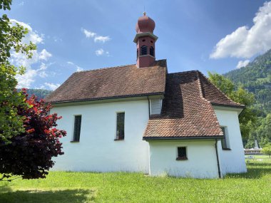 Gözlem Şapeli ya da St. Beat Chapel - Canton Obwalden, İsviçre (Kapelle Obsee oder Kapelle St. Beat - Kanton Obwald, Schweiz)