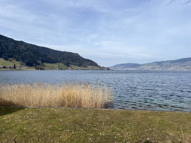 İsviçre subalpin gölü bkz. Agerisee veya Ageri Gölü (Aegeri Gölü) - İsviçre 'nin Zug Kantonu - (Agerisee oder Aegerisee - Kanton Zug, Schweiz)