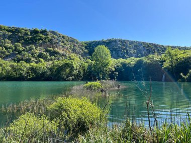 Krka Nehri Kanyonu (Krka Ulusal Parkı) Citluk, Hırvatistan - Krka-Flussschlucht (Nationalpark Krka) Citluk, Kroatien - Kanjon rijeke Krke (Nacionalni parkı Krka) Citluk, Hırvatistan