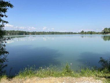 Sveta Nedelja Gölü veya Rakitje Gölü (Hırvatistan) - Umjetno jezero Rakitje ili umjetna jezera Rakitje (Finzula, Votok, Nadolez, Jus ili Kec) Sveta Nedelja, Hrvatska
