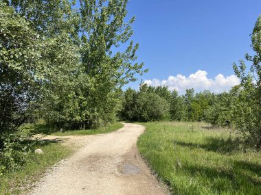 Rakitje veya Sveta Nedelja gölleri (Hırvatistan) - Staze za sport I rekreaciju uz umjetna jezera Rakitje (Hrvatska))