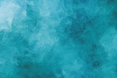 Parlak turkuaz mermer mermer arkaplan tasarımı Aquamarine kuvars minerali ya da çatlamış buz doğal desen dokusu canlı mavi gök mavisi renkleri soyut desenli kaba yüzey arkaplan çizimi