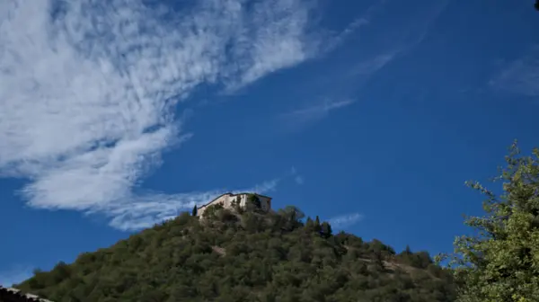 Dağların güzel manzarası
