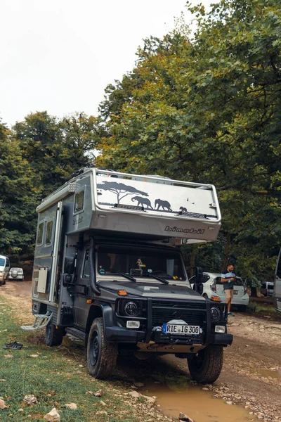 Okatse Georgien August 2021 Ein Gelendvagen Geländewagen Von Mercedes Benz — Stockfoto