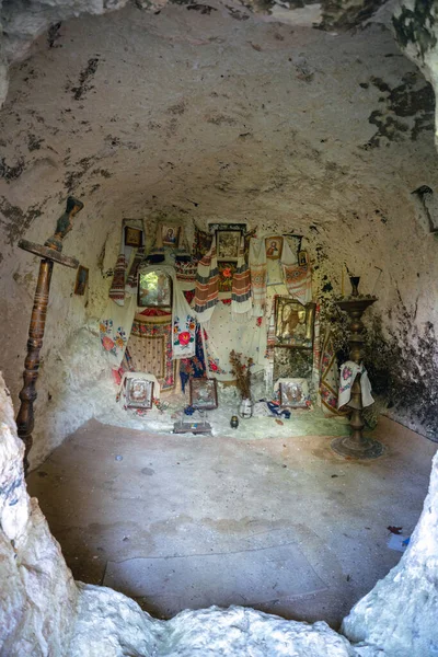 Subich Khmelnytskyi Oekraïne Mei 2023 Oude Rotsklooster Bedevaartsoord Religie Kerk — Stockfoto
