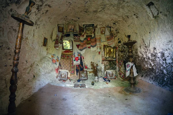 Subich Khmelnytskyi Ukraine May 2023 Ancient Rock Monastery Place Pilgrimage — Stock Photo, Image