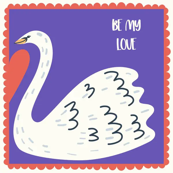 Sevgililer günün kutlu olsun. El çizimi illüstrasyon.