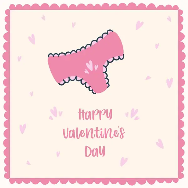 Sevgililer günün kutlu olsun. El çizimi illüstrasyon.