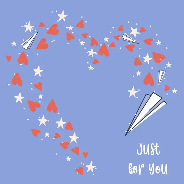 Sevgililer günün kutlu olsun. El çizimi illüstrasyon.