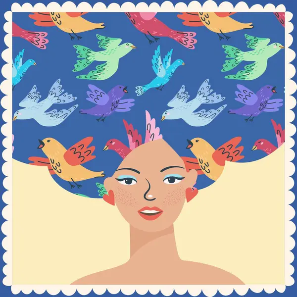 Sevgililer günün kutlu olsun. El çizimi illüstrasyon.