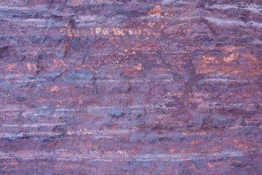 Dev demir cevheri taşı dokusu, ham madde, doğal kaynak, endüstriyel, jeolojik, mineraloji, madencilik, cevher dokusu, dünyanın kaynakları.