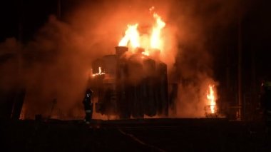 Füze kritik altyapıyı vurdu