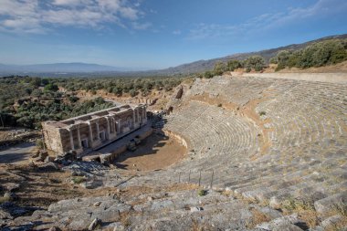 Aydın - Türkiye 30 Ekim 2022; Nysa Antik Kenti