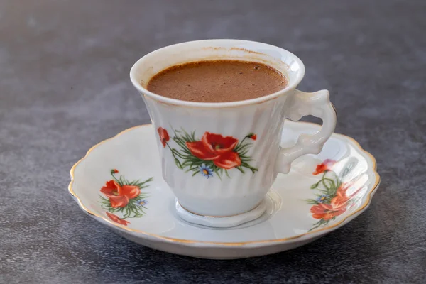 Anatolian Traditional Drink Hot Delicious Turkish Coffee — Stock Photo, Image